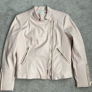 Calvin Klein Women’s Moto-Style Jacket, NWOT, flawless